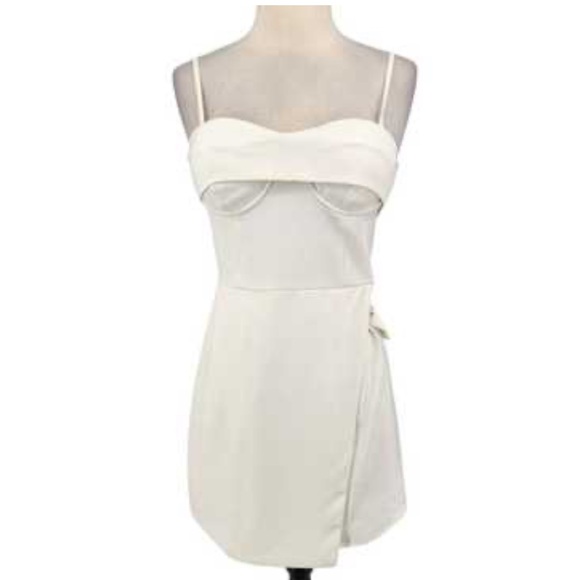 NBD new! White Mini Dress Party Wedding Bachelorette size Small